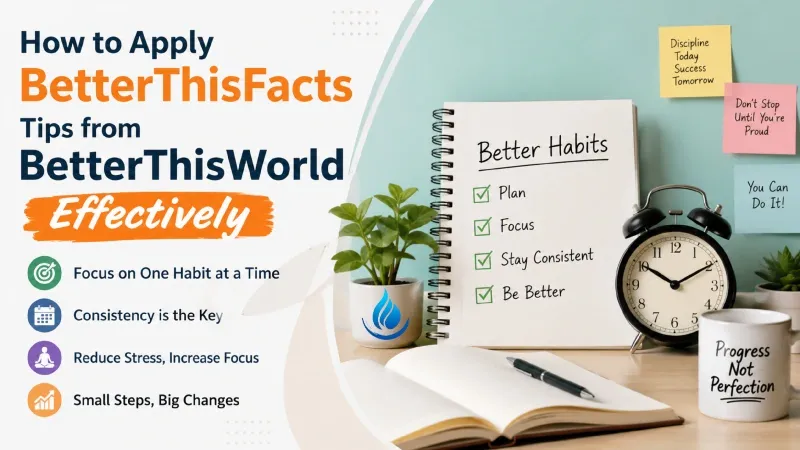 How to Apply BetterThisFacts Tips from BetterThisWorld