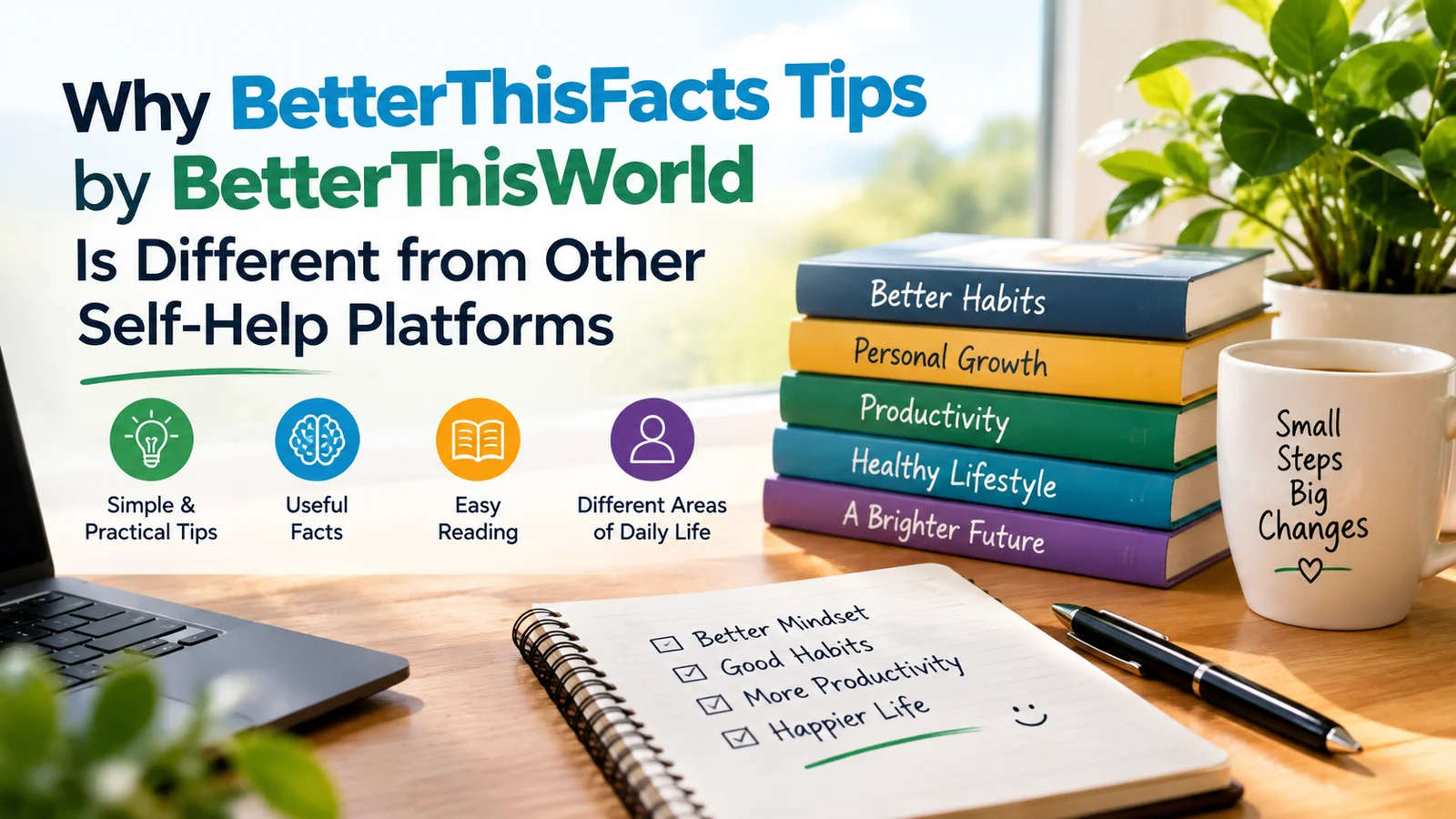 Why BetterThisFacts Tips by BetterThisWorld Is Different from Other Self-Help Platforms