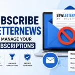 unsubscribe BTWLetterNews