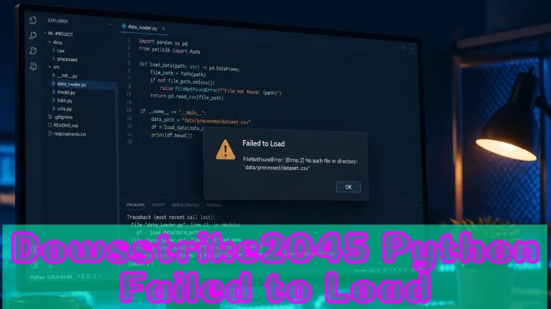 Dowsstrike2045 Python Failed to Load