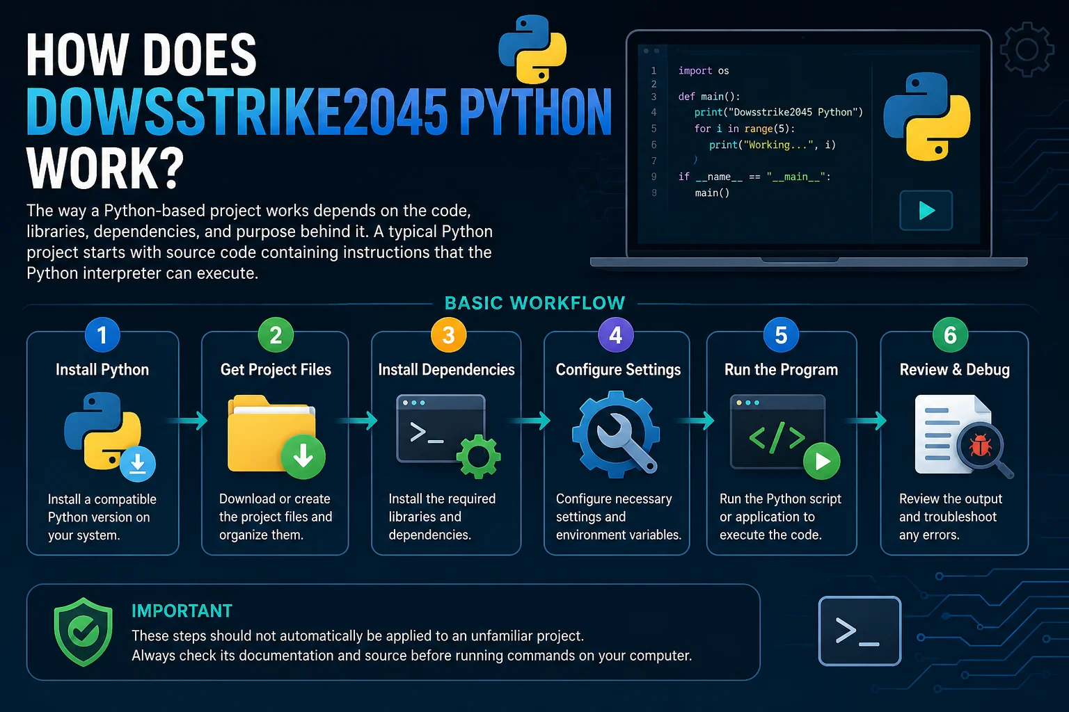 How Does Dowsstrike2045 Python Work